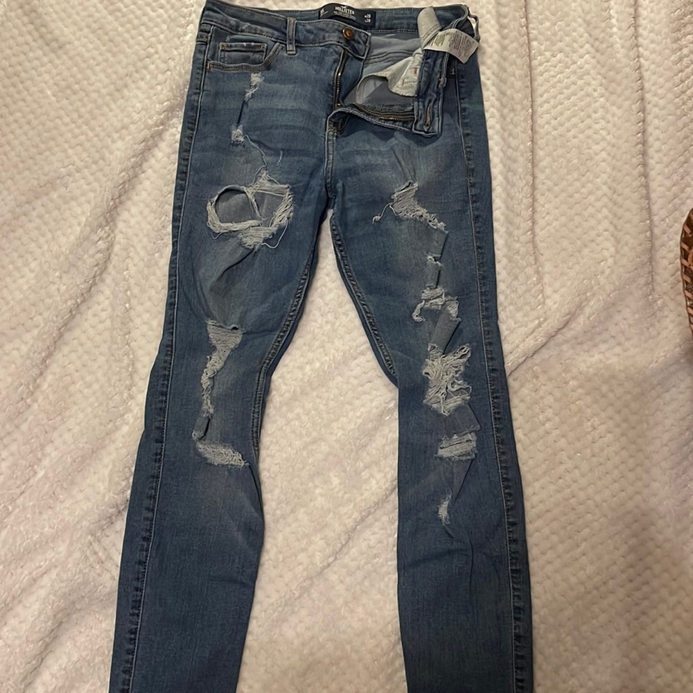 9S Hollister high-rise supper skinny